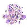 Plastic Paillette Beads DIY-P025-05C-1