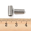 Non-Tarnish 201 Stainless Steel Tube Beads STAS-Z049-06P-3