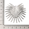 Anti-Tarnish 304 Stainless Steel Pendants STAS-H225-01S-3