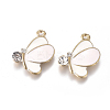 Alloy Enamel Pendants ENAM-F137-04A-1