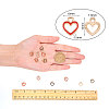 DIY Golden Plated Alloy Enamel Charms PALLOY-CJ0001-13-4