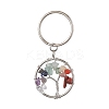 Natural & Synthetic Mixed Stone Keychain KEYC-JKC00814-4