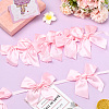 2Pcs Cloth Bowknot Hanging Banner for Christmas Tree Decoration AJEW-SP0002-82D-5