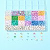 DIY Donut Glass & Acrylic Beads Bracelets Making Kits DIY-FS0007-68-9