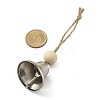 Iron Bell Hanging Ornaments HJEW-JM02466-3
