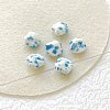 Shell Shape Handmade Porcelain Beads X1-PORC-E022-01F-1
