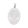 201 Stainless Steel Pendants STAS-T066-82P-04-1