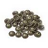 Tibetan Style Bead Caps LS-X-MLF1413Y-NF-1