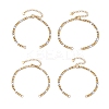 304 Stainless Steel Figaro Chain Bracelet Makings AJEW-JB01283-1