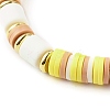 Handmade Polymer Clay Beads Stretch Bracelets Sets BJEW-JB06353-03-9