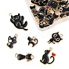 20Pcs 10 Styles Alloy Enamel Pendants ENAM-FP0002-59-4