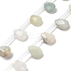Natural Flower Amazonite Beads Strands G-Q167-A10-01-1
