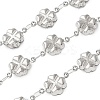 304 Stainless Steel Flower Link Chains CHS-Z004-13P-1