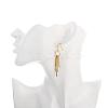 Trendy Real 18K Gold Plated Brass Dangle Earrings For Women EJEW-BB01518-6