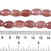 Natural Strawberry Quartz Beads Strands G-M206-50-5