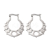 Non-Tarnish 304 Stainless Steel Hoop Earrings EJEW-P271-08P-1