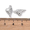 Brass Micro Pave Cubic Zirconia Pendants KK-D288-01P-3