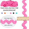 12 yards 6 styles Polyester Wavy Fringe Trim Ribbon OCOR-GF0003-28-2