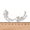 Non-Tarnish 304 Stainless Steel Connector Charms STAS-G335-04P-3