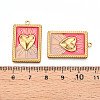 Ion Plating(IP) 304 Stainless Steel Pendants X-STAS-N107-05A-G-3