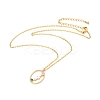 Colorful Cubic Zirconia Constellation Pendant Necklace LS-NJEW-H166-01D-1