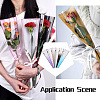 120Pcs 6 Colors Oriented Polypropylene(OPP) Plastic Gift Bags ABAG-MB0001-03-6