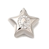 Rack Plating Brass Micro Pave Cubic Zirconia Pendants KK-I722-05P-Q-1