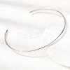 304 Stainless Steel Cuff Bangles BJEW-D388-01A-P-3