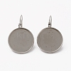 Tarnish Resistant 304 Stainless Steel Leverback Earring Findings LS-STAS-L253-005A-P-2