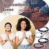 8Pcs 4 Colors Braided Rope Polyester Cord Bracelets BJEW-UN0001-55-5