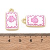 Printed Brass Pendants KK-CBAF9BC-16G-04-3