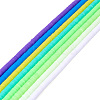 8 Strands Imitation Jelly Handmade Polymer Clay Beads Strands CLAY-TA0001-47B-2
