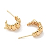 Brass Stud Earring Findings X-KK-C099-15G-2