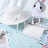 25M Nylon Elastic Pleated Lace Trim OCOR-CY0001-13A-3