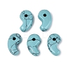 Synthetic Turquoise Pendants G-S294-07B-18-1