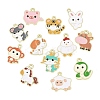 Alloy Enamel Pendants ENAM-L053-02LG-1