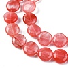 Cherry Quartz Glass Beads Strands G-C159-A02-01-4