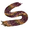 Natural Multicolor Tourmaline Beads Strands G-S388-A01-3x4mm-1