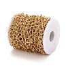 PVD Vacuum Plating 304 Stainless Steel Rolo Chains CHS-F011-08F-G-4