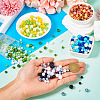 150G 5 Colors ABS Plastic Imitation Pearl Beads KY-TA0001-44A-6