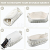 Cotton Rope Woven Storage Basket AJEW-WH20020-153B-5