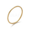 304 Stainless Steel Plain Band Rings STAS-I160-F03-G-4