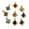 Natural Mixed Stone Faceted Pendants G-C096-02G-1