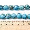 Natural Marble Beads Strands G-K211-10mm-E-3