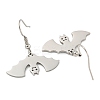 Non-Tarnish Halloween Theme 304 Stainless Steel Dangle Earrings for Women EJEW-F338-05P-2