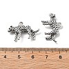 Tibetan Style Alloy Animals Pendants PALLOY-V007-01AS-03-3