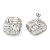Non-Tarnish 304 Stainless Steel Stud Earrings EJEW-G364-22P-2