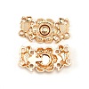 Alloy Snap Lock Clasps FIND-WH0108-19KCG-2