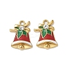304 Stainless Steel Enamel Pendants STAS-L300-012G-07-1
