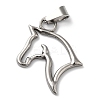 Non-Tarnish 304 Stainless Steel Pendants X-STAS-D069-03P-1